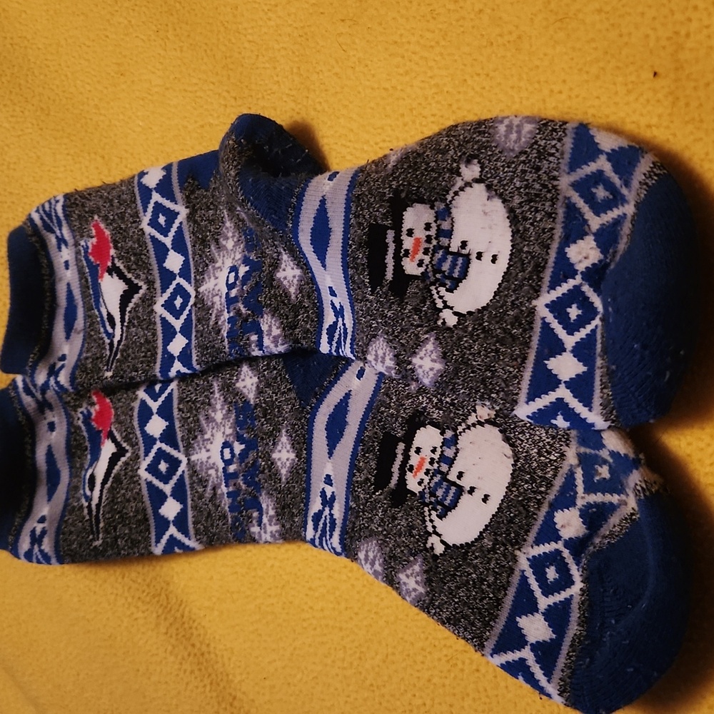 N13 Toronto Blue Jays thick Socks - No tags Some piling comes off easily